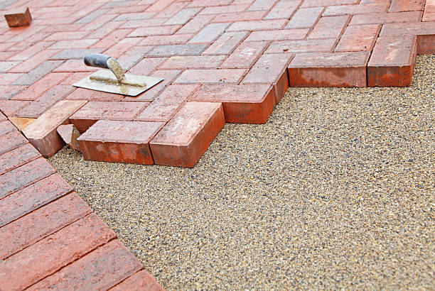 Residential Paver Driveway in Luther, OK